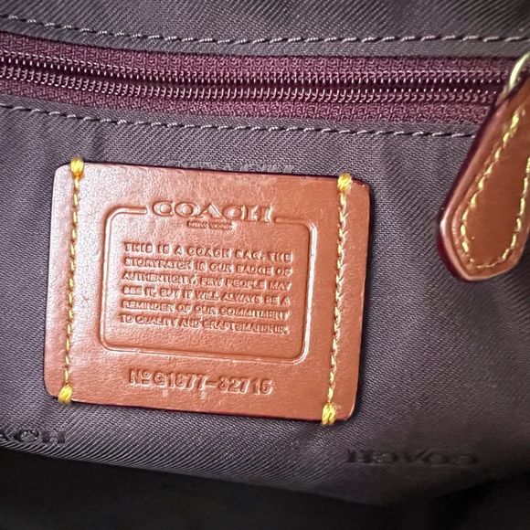 Coach Campus 23 Backpack in Tan Rust / Brass 32715 $395 - Picture 11 of 12